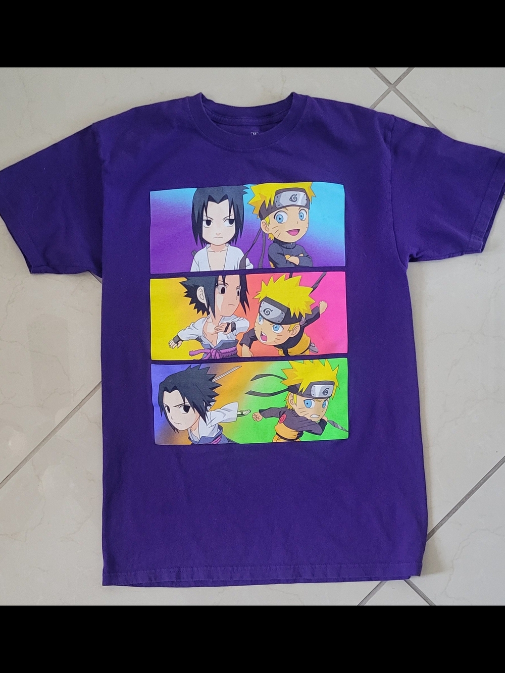 Naruto Shippuden Ripple Junction Men's Medium Graphic Anime T-Shirt Streetwear